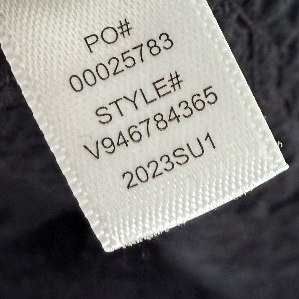 Vince Square Neck Textured Tank Dress Black Business Casual Party Women’s Medium - Picture 9 of 13